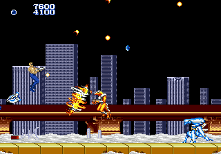 Скриншот игры Forgotten Worlds